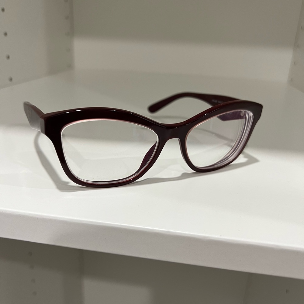 Prada Women’s Cat-Eye Reading Glasses - Burgundy